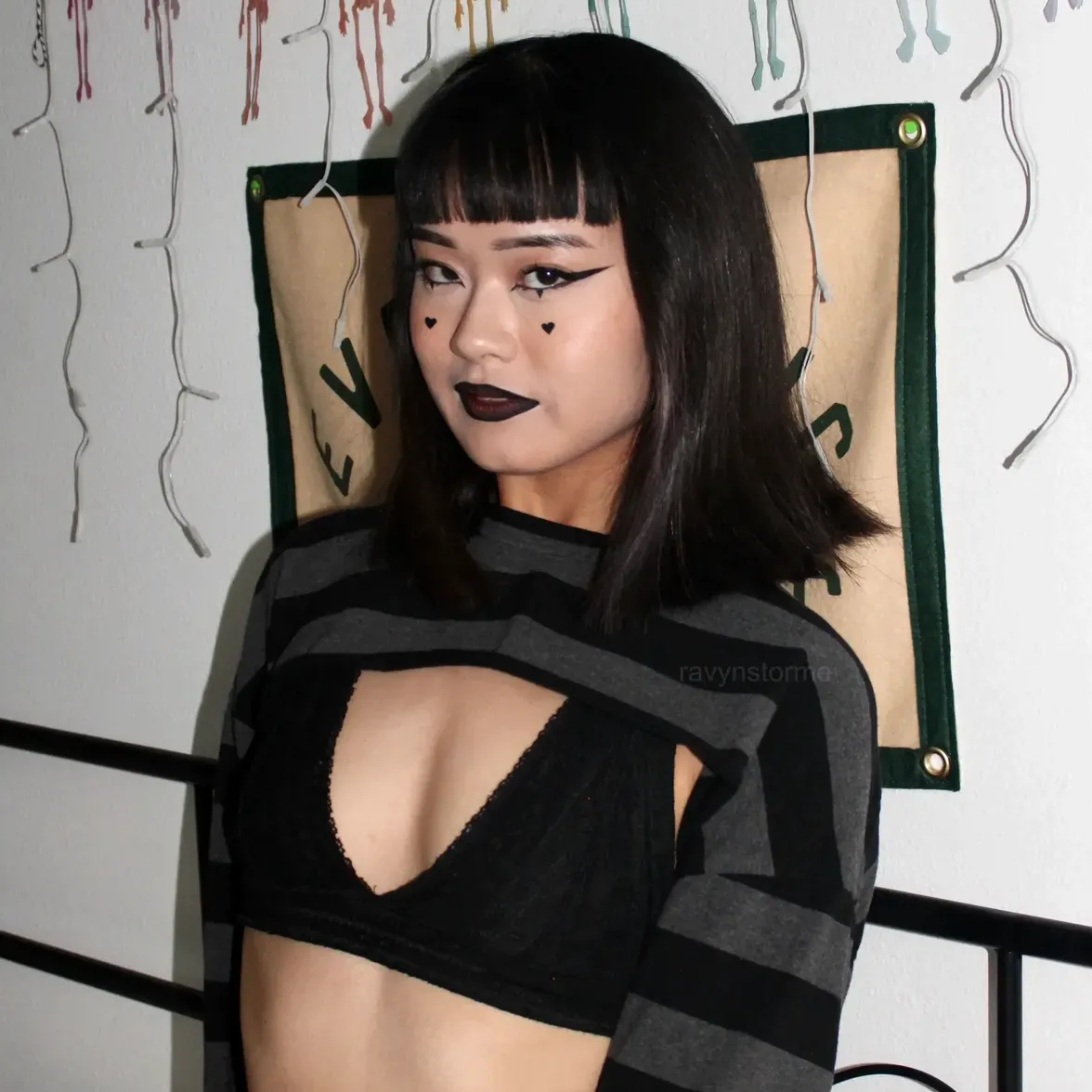 ravynstorme cute goth asian girl for sexy phone call