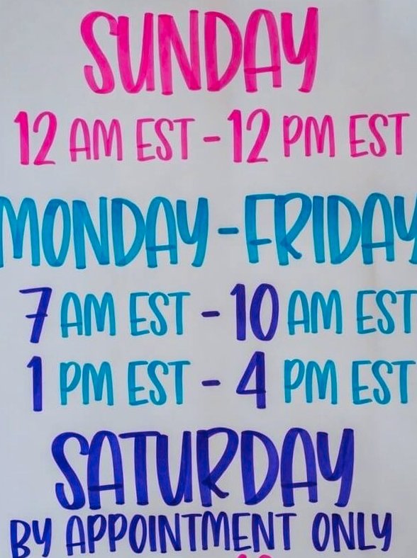 victorialotus schedule